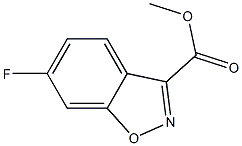 methyl 6-fluorobenzo[d]isoxazole-3-carboxylate Struktur