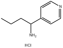 1-(4-PYRIDYL)-1-BUTYLAMINE DIHYDROCHLORIDE Struktur