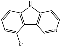 9-Bromo-5H-pyrido[4,3-b]indole Struktur