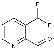 3-(difluoromethyl)picolinaldehyde Struktur