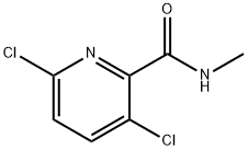 3,6-dichloro-N-methylpicolinamide Struktur