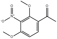 1-(2,4-Dimethoxy-3-nitrophenyl)ethanone Struktur