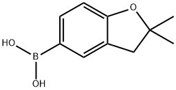 B-(2,3-dihydro-2,2-dimethyl-5-benzofuranyl)Boronic acid Struktur