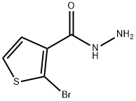 2-Bromothiophene-3-carbohydrazide Struktur