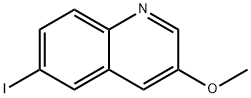 6-iodo-3-methoxyQuinoline Struktur