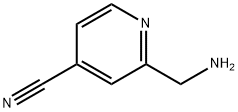 2-(aminomethyl)isonicotinonitrile hydrochloride Struktur