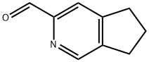 6,7-DIHYDRO-5H-CYCLOPENTA[C]PYRIDINE-3-CARBOXALDEHYDE Struktur