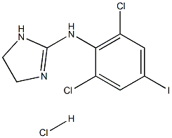 p-iodo-Clonidine (hydrochloride) Struktur