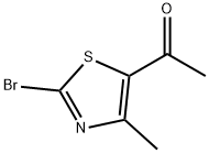 1-(2-bromo-4-methylthiazol-5-yl)ethanone Struktur