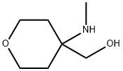 tetrahydro-4-(methylamino)-2H-Pyran-4-methanol Struktur