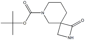 2,6-Diazaspiro[3.5]nonane-2-carboxylic acid, 7,9-dioxo-, 1,1-dimethylethyl ester Struktur