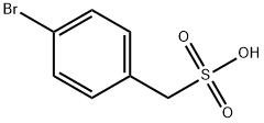 (4-bromophenyl)methanesulfonic acid Struktur