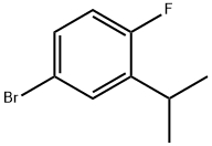 2-fluoro-5-bromocumene Struktur