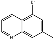 5-Bromo-7-methylquinoline Struktur