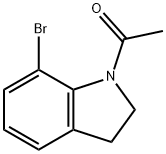 1-(7-Bromoindolin-1-yl)ethanone Struktur