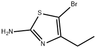 5-Bromo-4-ethylthiazol-2-amine Struktur