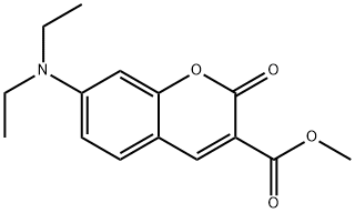 Methyl 7-(Diethylamino)-2-oxo-2H-chromene-3-carboxylate Struktur