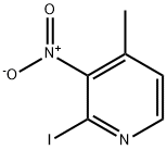 2-Iodo-4-methyl-3-nitropyridine Struktur