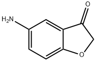 5-aminobenzofuran-3(2H)-one Struktur