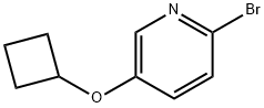 2-Bromo-5-cyclobutoxypyridine Struktur