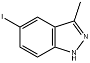 5-Iodo-3-methyl-1H-indazole Struktur