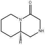 (R)-Octahydro-pyrido[1,2-a]pyrazin-4-one Struktur