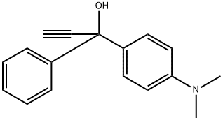 Benzenemethanol, 4-(dimethylamino)-a-ethynyl-a-phenyl-
 Struktur