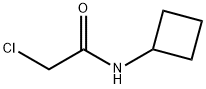 2-chloro-N-cyclobutylacetamide Struktur