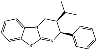 (2S,3R)-(+)-3-Isopropyl-2-phenyl-3,4-dihydro-2H-pyrimido[2,1-b][1,3]benzothiazole98+% Struktur