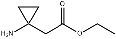 ethyl 2-(1-aminocyclopropyl)acetate Struktur