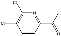 1-(5,6-Dichloropyridin-2-yl)ethanone Struktur