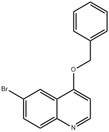 4-(Benzyloxy)-6-bromoquinoline Struktur