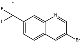 3-bromo-7-(trifluoromethyl)quinoline Struktur