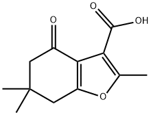 2,6,6-trimethyl-4-oxo-4,5,6,7-tetrahydro-1-benzofuran-3-carboxylic acid