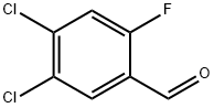 4,5-Dichloro-2-fluorobenzaldehyde Struktur