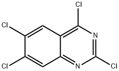 2,4,6,7-tetrachloroquinazoline Struktur