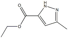 Ethyl 3-methyl-1H-pyrazole-5-carboxylate Struktur