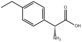 (2R)-2-AMINO-2-(4-ETHYLPHENYL)ACETIC ACID Struktur