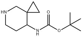 tert-butyl 5-azaspiro[2.5]octan-8-ylcarbamate Struktur