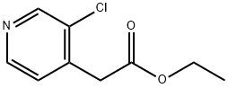 ethyl 2-(3-chloropyridin-4-yl)acetate Struktur