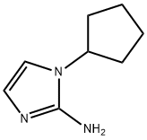 1-cyclopentyl-1H-imidazol-2-amine Struktur