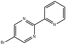 5-bromo-2-(pyridin-2-yl)pyrimidine Struktur