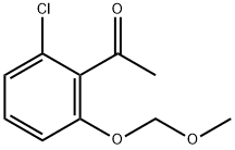 1-(2-chloro-6-(methoxymethoxy)phenyl)ethanone Struktur