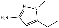 5-Ethyl-1-methyl-1H-pyrazol-3-amine Struktur