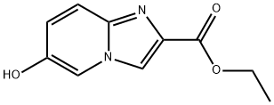 6-ヒドロキシイミダゾ[1,2-A]ピリジン-2-カルボン酸エチル 化學(xué)構(gòu)造式