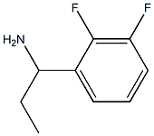 1-(2,3-DIFLUOROPHENYL)PROPAN-1-AMINE Struktur