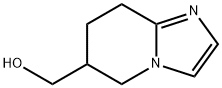 5,6,7,8-tetrahydro-Imidazo[1,2-a]pyridine-6-methanol Struktur