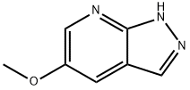 5-Methoxy-1H-pyrazolo[3,4-b]pyridine Struktur