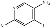 3-pyridinamine, 6-chloro-4-fluoro- Struktur