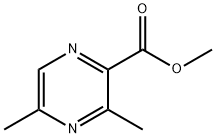 Methyl 3,5-dimethylpyrazine-2-carboxylate Struktur